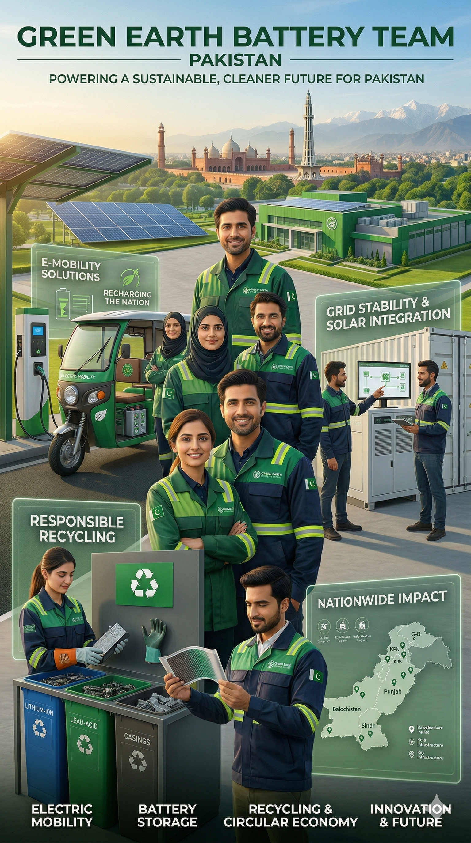 Green Earth Battery Team